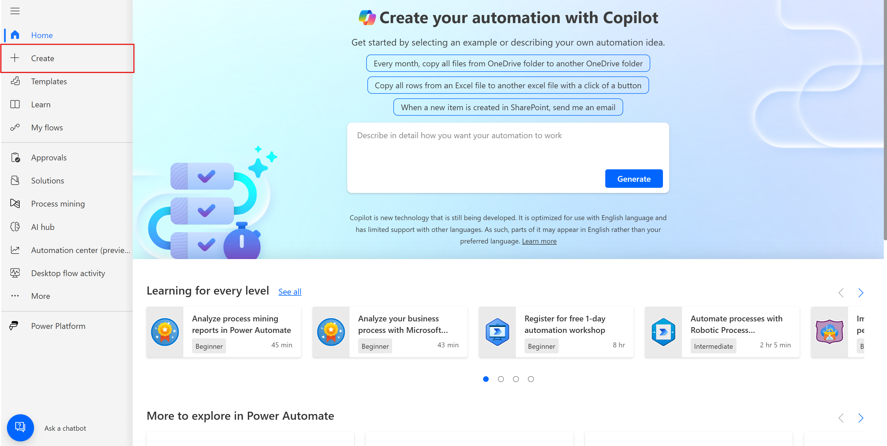 Start Export Modal