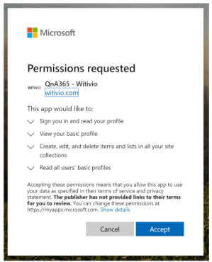 microsoft permissions microsoft sign in